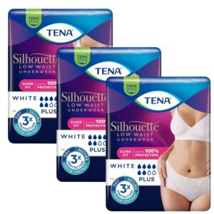 Tena Silhouette Plus дамско бельо за инконтиненция с повдигната талия - L (3x10бр.)#white 130111084