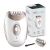 Bamba SkinCare Depil-Action Go Epilator with packaging and cleaning brush