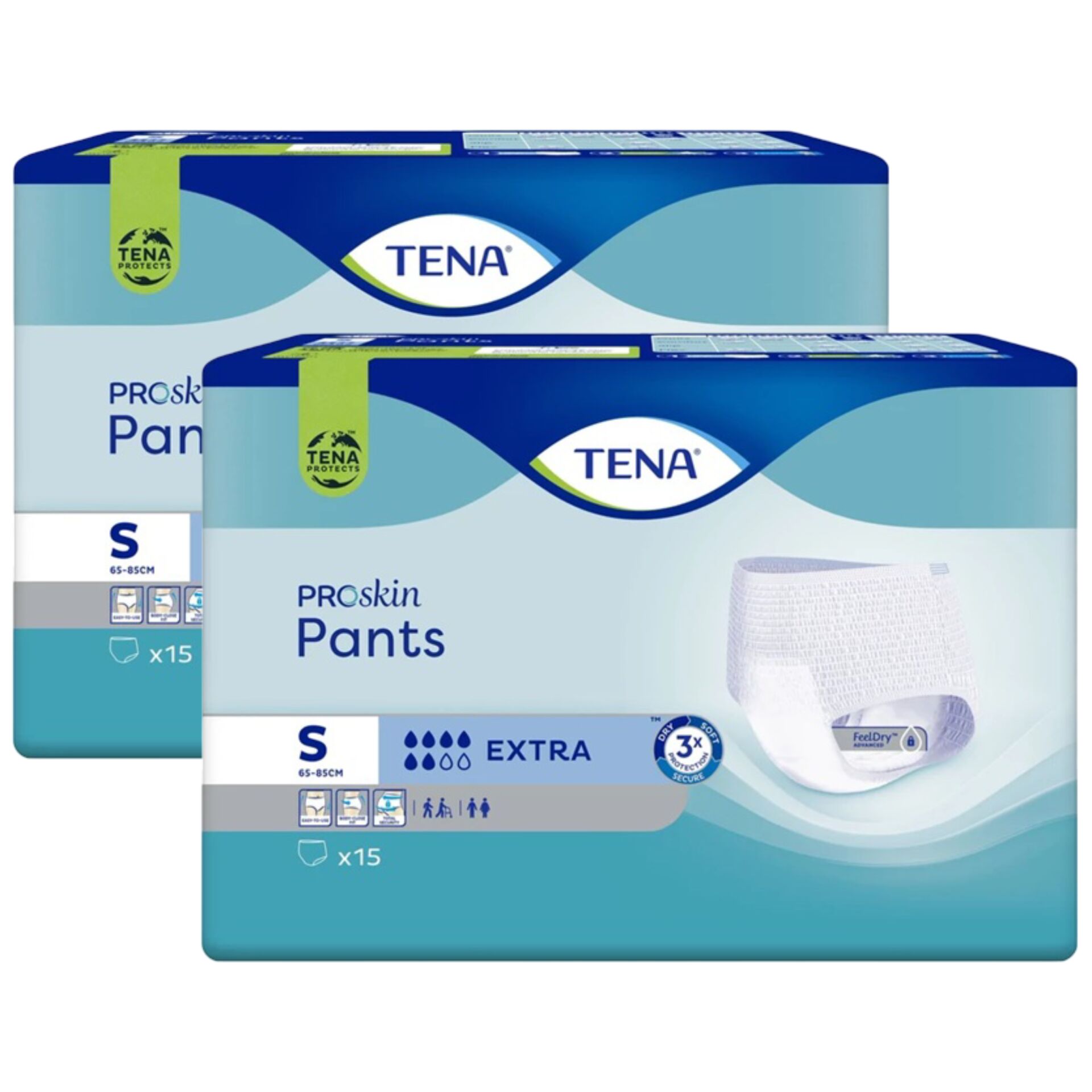 E-shop Tena nohavice Extra malé nohavice pre dospelých 65-85cm (2x15ks)