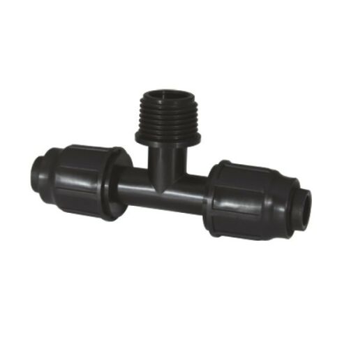 LPE T-fiting 20mm x 3/4" x 20mm KM kužeľový IT - Vonkajší závit 130139632