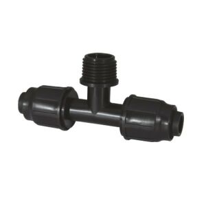 LPE T-Stück 20mm x 3/4" x 20mm KM konisch IG - Außengewinde