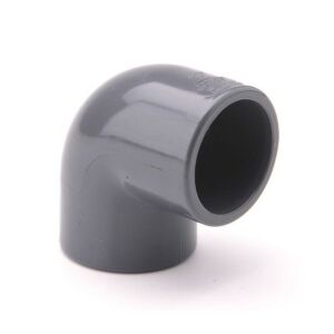 Racord PVC, cot de 90 de grade, D63 mm 130139674 - Racord de apă, gaz și încălzire