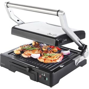 Deluxe kontaktgrill, 2000W, 3 funkció, állítható grilllap, tapadásmentes felület 130140579 - Delux