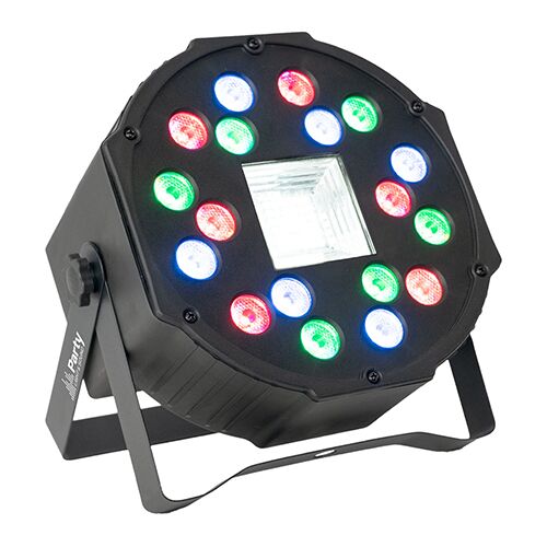 Par Disco cu Efect Stroboscopic, 18 LED-uri x 0.75W 130144180