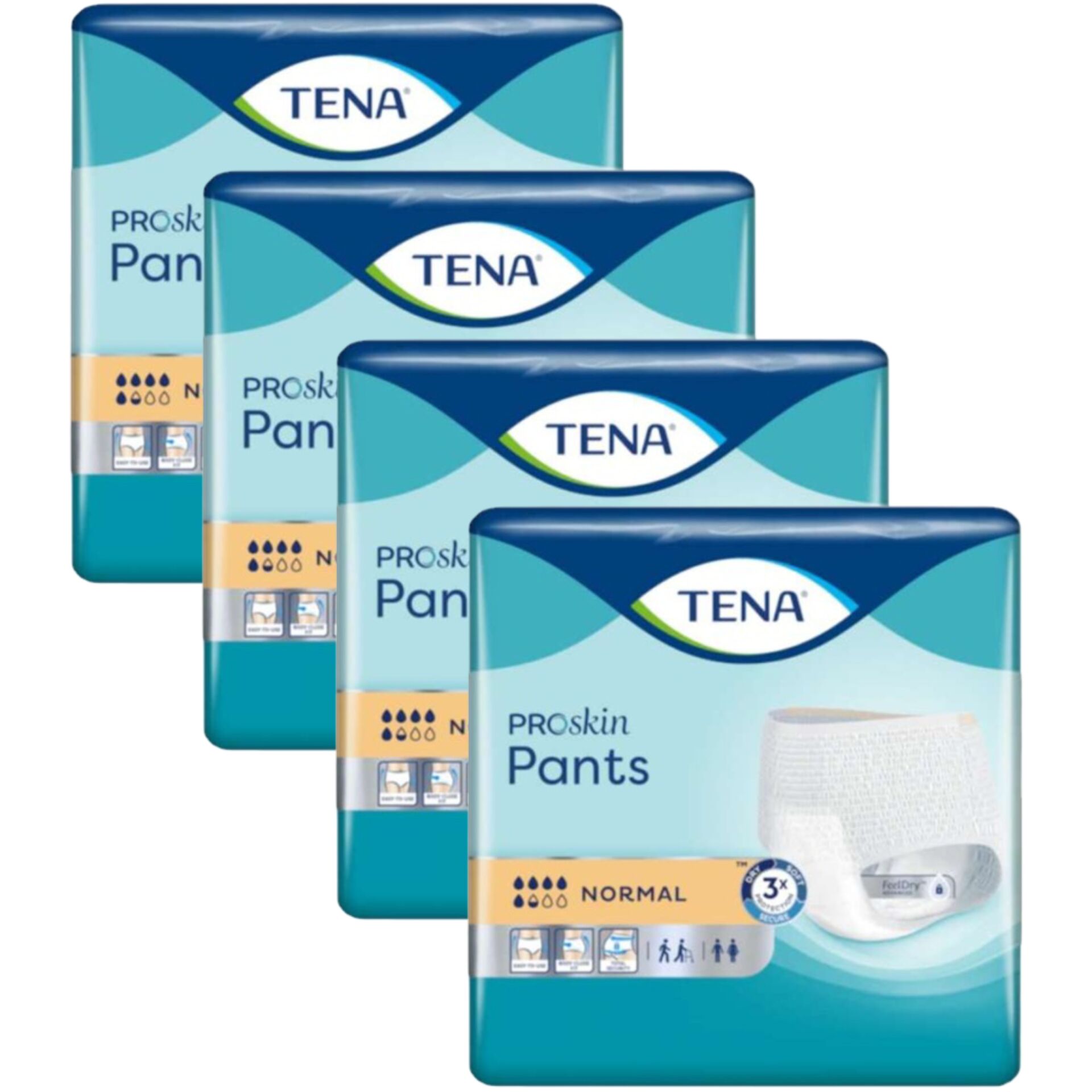 E-shop Tena nohavice Normal Large 3 nohavice pre dospelých 100-135cm (4x30ks)