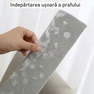 Laveta microfibra SIKS®, rezerva stergator flexibil de praf, 42 cm, gri 136117331 - Portrete