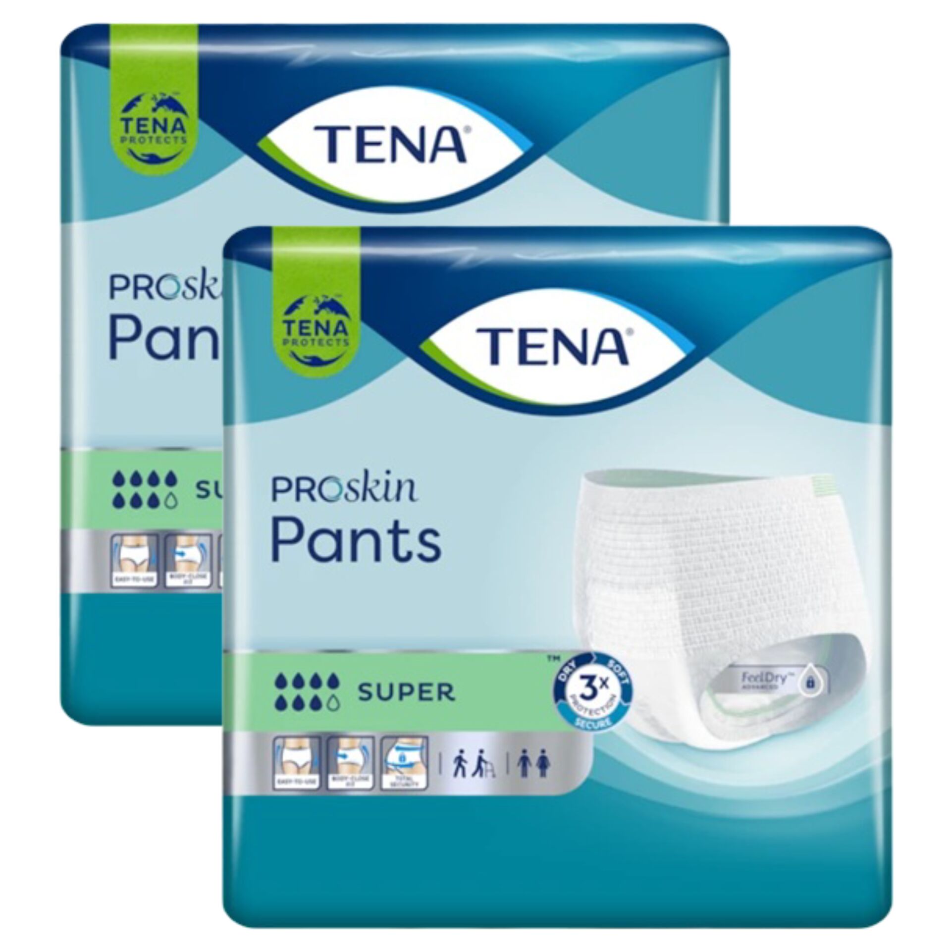 Tena Pants Super Medium 2 Felnőtt Bugyipelenka 80-110cm (2x12db)