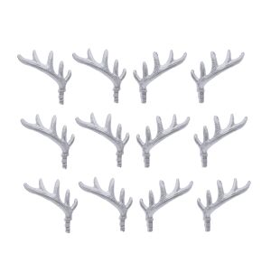 Set 12 cornite, argintii, 4X2.5 cm 130150421