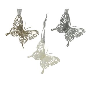 Decoratiune fluture cu agatatoare, 10x8.2 cm 130150722