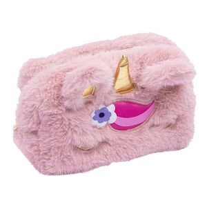Astra szőrmés szögletes tolltartó, neszesszer - Fluffy Unicorn 130158342 - Astra