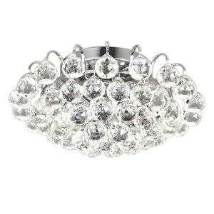 Kryształowa lampa sufitowa Mennyezeti APP783-3C - Lampa łazienkowa