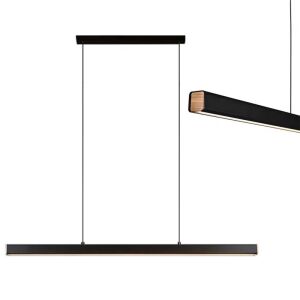 Lampa wisząca LED APP1447-CP BLACK 80cm - Lampy i oświetlenie
