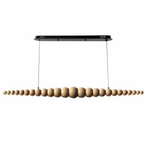 Hängelampe Wood APP1501-CP 130161124 - Lampe für das Badezimmer
