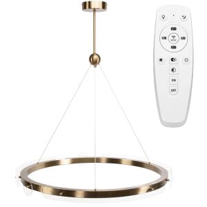 Lampe LED APP1549-cp Gold + Remote Control 130161513 - Lampe für das Badezimmer