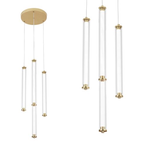 Lampe LED G024-4CPR Gold 130161735