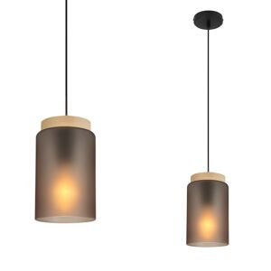 Hängelampe APP1810-1CP Frosted Grey 130161931 - Lampe für das Badezimmer