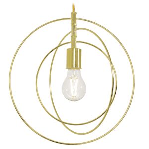 Hängelampe Ring Metall Gold APP286-1CP 130162244 - Lampe für das Badezimmer