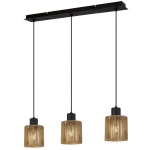 Hängelampe  APP1821-3CP NATURE BLACK 130162208 - Lampe für das Badezimmer