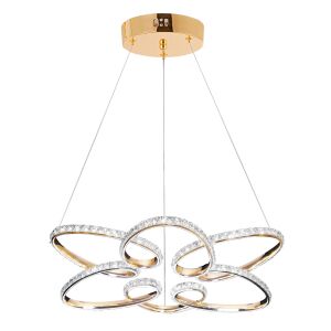 Led osvetlenie G001-CP Gold 130162222 - Kúpeľňové svietidlo