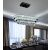 Deckenlampe  Kristall LED 102W Fernbedienung APP417-CP 130162409