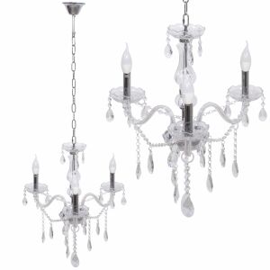 Candelabru cu lampă de cristal 300752 130163061 - Lămpi și iluminat