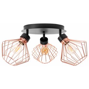 Deckenlampe loft black rose APP536-3C 130163367 - Lampe für das Badezimmer