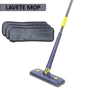 Set 3 lavete din microfibra pentru mop cu cap dreptunghiular NEXTLY, reutilizabile, lavabile, detasabile, absorbtie buna, utilizare pe diverse suprafete umede si uscate, gri 131989323 - Articole pentru curatenie