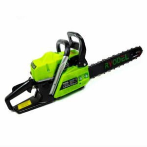 Ryodel 16 hüvelykes 6,2 lóerős benzines láncfűrész RY/CHS-55X, nagy teljesítményű benzinmotoros láncfűrész favágáshoz - Ryodel