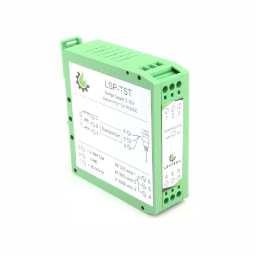 Temperatur 2-10V Transmitter für Pt100 oder Pt1000 - 136254194