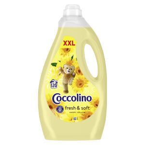 Coccolino Happy Yellow Płyn do płukania tkanin 3L, 120 prań - Detergent