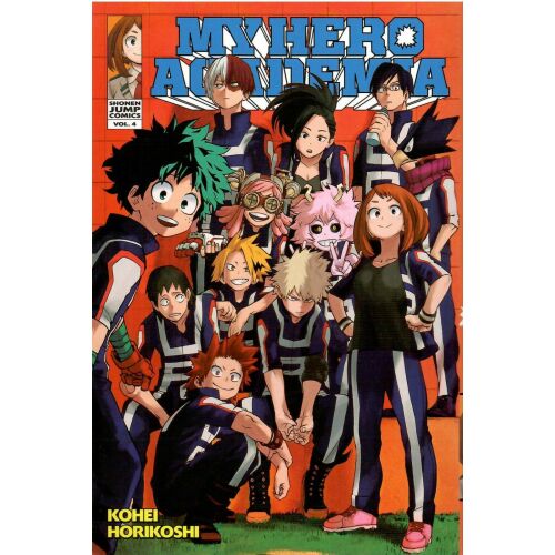 My Hero Academia Vol. 4 - angol nyelven (My Hero Academia Vol. 4)