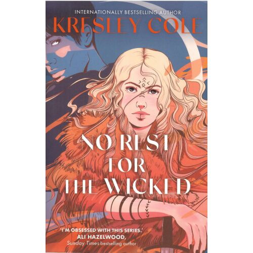 Kresley Cole: No Rest For The Wicked könyvborító. Immortals After Dark sorozat, 2. kötet. Fantasy romantikus regény. - Idegennyelvű könyv