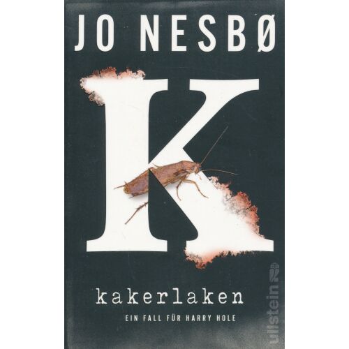 Jo Nesbo: Kakerlaken (Ein Harry-Hole-Krimi Band 2) könyvborító. Krimi regény németül. - Idegennyelvű könyv