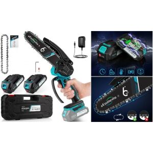 Haina Supermaster akkus láncfűrész két akkumulátorral, töltővel és hordtáskával - Kézi kerti szerszám