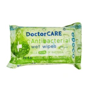 Doctor Care antibakteriális nedves törlőkendő plusz 72 db 130169531