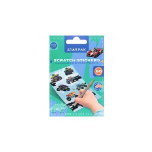 Képkarcoló készlet sablonokkal fiúknak (538961)