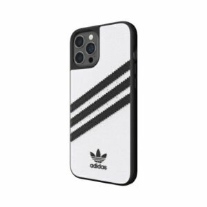 Adidas OR PU tok iPhone 12 Pro Maxhoz - fehér/fekete