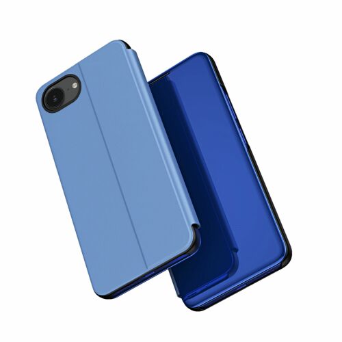 Clear View tok iPhone 16e-hez, kék, elülső és hátsó nézet - Műszaki cikk és elektronika