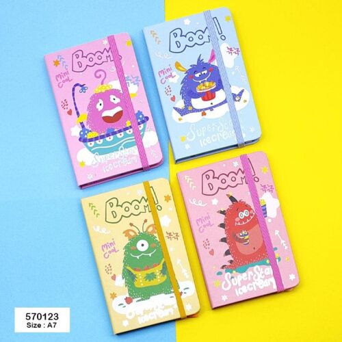 Szörnyecskés jegyzetfüzet - 10 cm 130173954