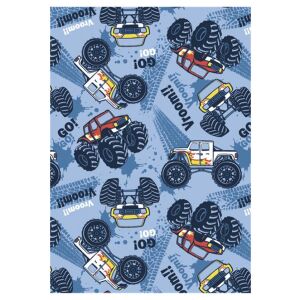 Jármű Monster Truck A/4 gumis mappa