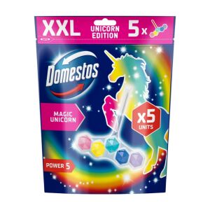 Domestos Power5 WC illatosító rúd Magic Unicorn 5x50g 130180021 - WC illatosító