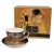 Klimt porcelán csésze aljjal - 250 ml - The Kiss fekete 130190807