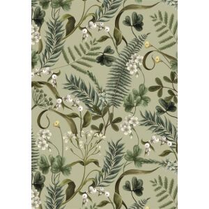 Természet Green Plant A/4 gumis mappa