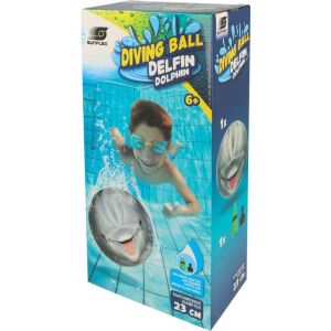 2 az 1-ben strand és merülő labda, delfin Sunflex