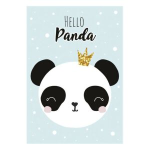 Panda Crown A/4 gumis mappa