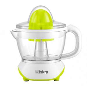 Iskra CJ-8005-LI electric citrus juicer, white and green, 0.7L capacity - Juicer and Press