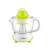 Iskra CJ-8005-LI electric citrus juicer, white and green, 0.7L capacity