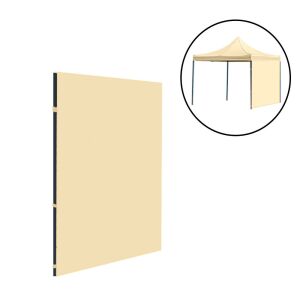 Kerti pavilon oldalfal ponyva 3x3 m beige 130192247 - Accesorii pentru mobilier de gradina