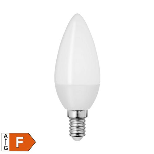 PROSTO LS-C38-E14-7-WW LED gyertya izzó, 7W, E14, meleg fehér, F energiaosztály