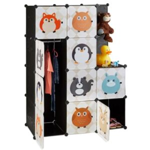 FOX & Friends gyerek gardrób ruhákkal és játékokkal - Gyerek szekrény